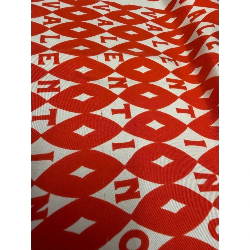 Vintage Valentino 100% Silk Scarf LONG 16 1/4